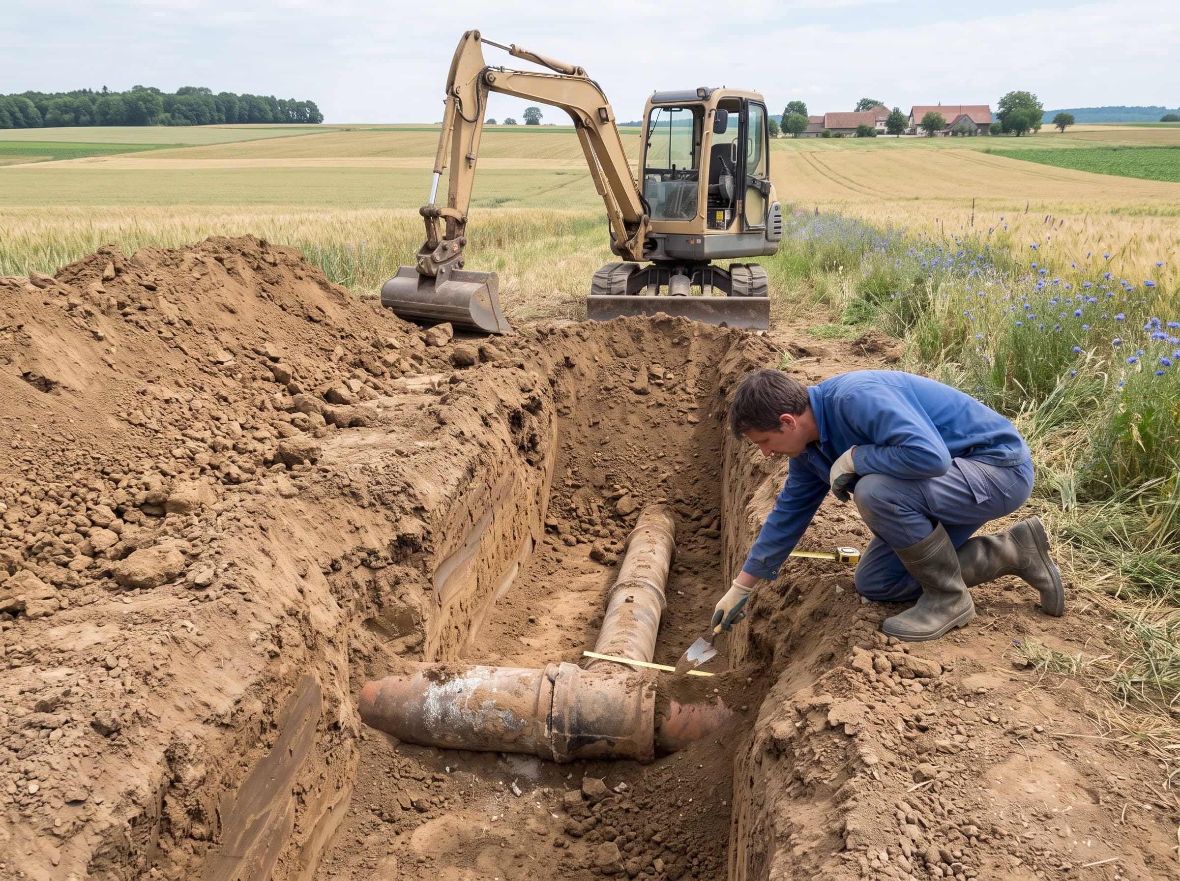 Diagnostiquer et reprendre un drainage vieillissant