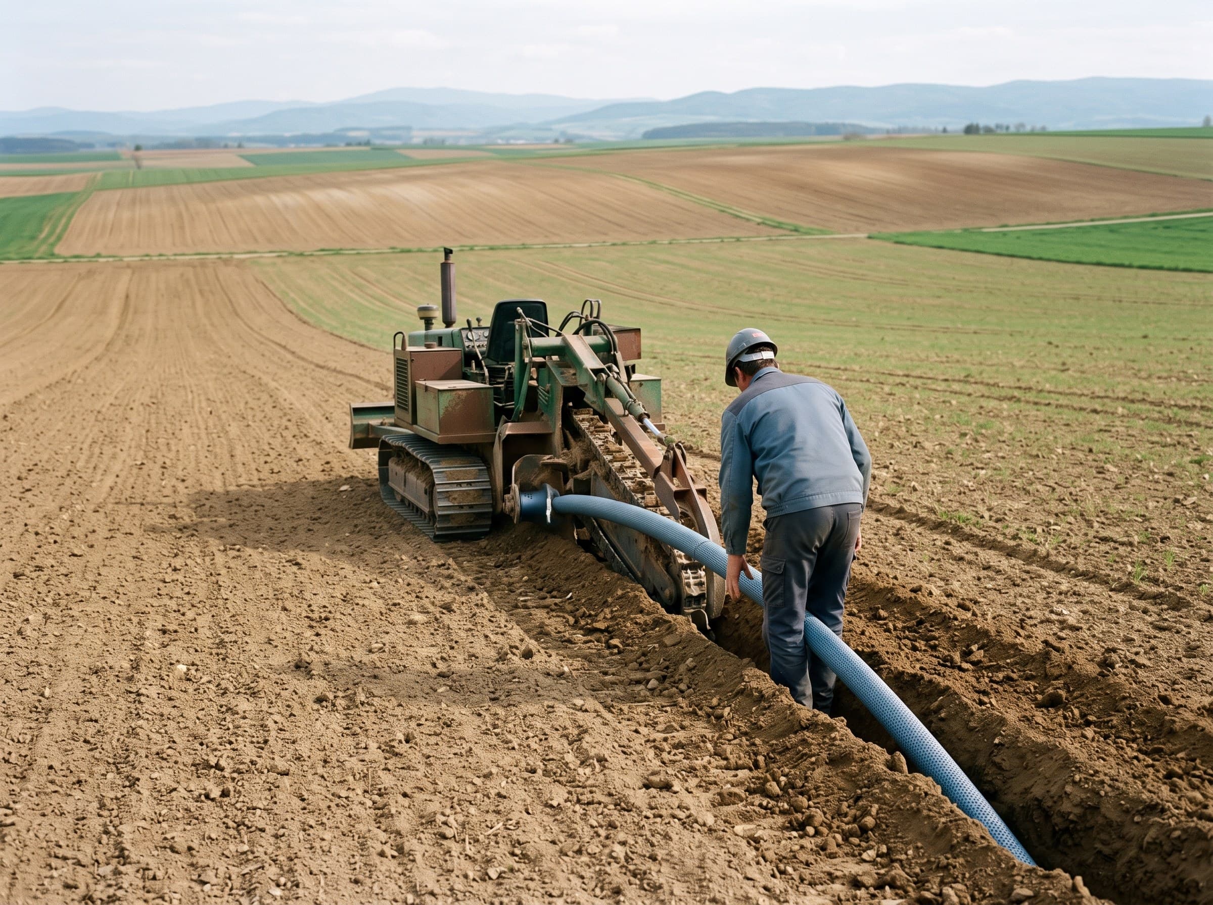 Parcelle en léger dévers à la lisière du plateau du Kochersberg, près d'Ittenheim